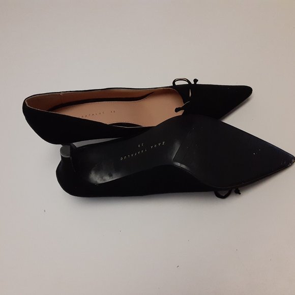 Black Suede Heels - Picture 3 of 6